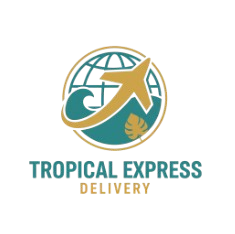 Tropical Express Delivery  Logo